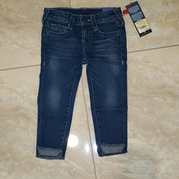 True Religion Casey single end baby girl jeans - Picture 1 of 2